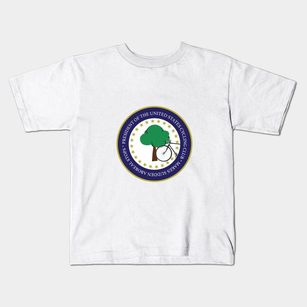 POTUS came to a sudden aboreal stop Kids T-Shirt by WhyStillSingle